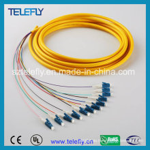 LC 12 Core Fiber Optic Patchkabel Kabel